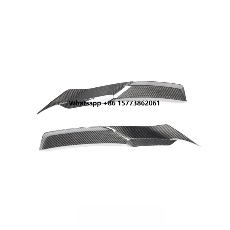 Dry Carbon Fiber Body Kit Rear Bumper Canards for Huracan EVO