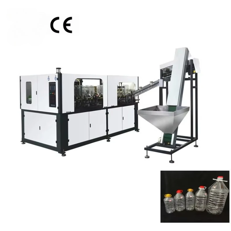 Máquina Sopladora de Botellas de Agua y Aceite de 5 Litros, Totalmente Automática, con Servomotor Personalizado YG, 2 Cavidades, Máquina para Fabricar Botellas de PET, Precio