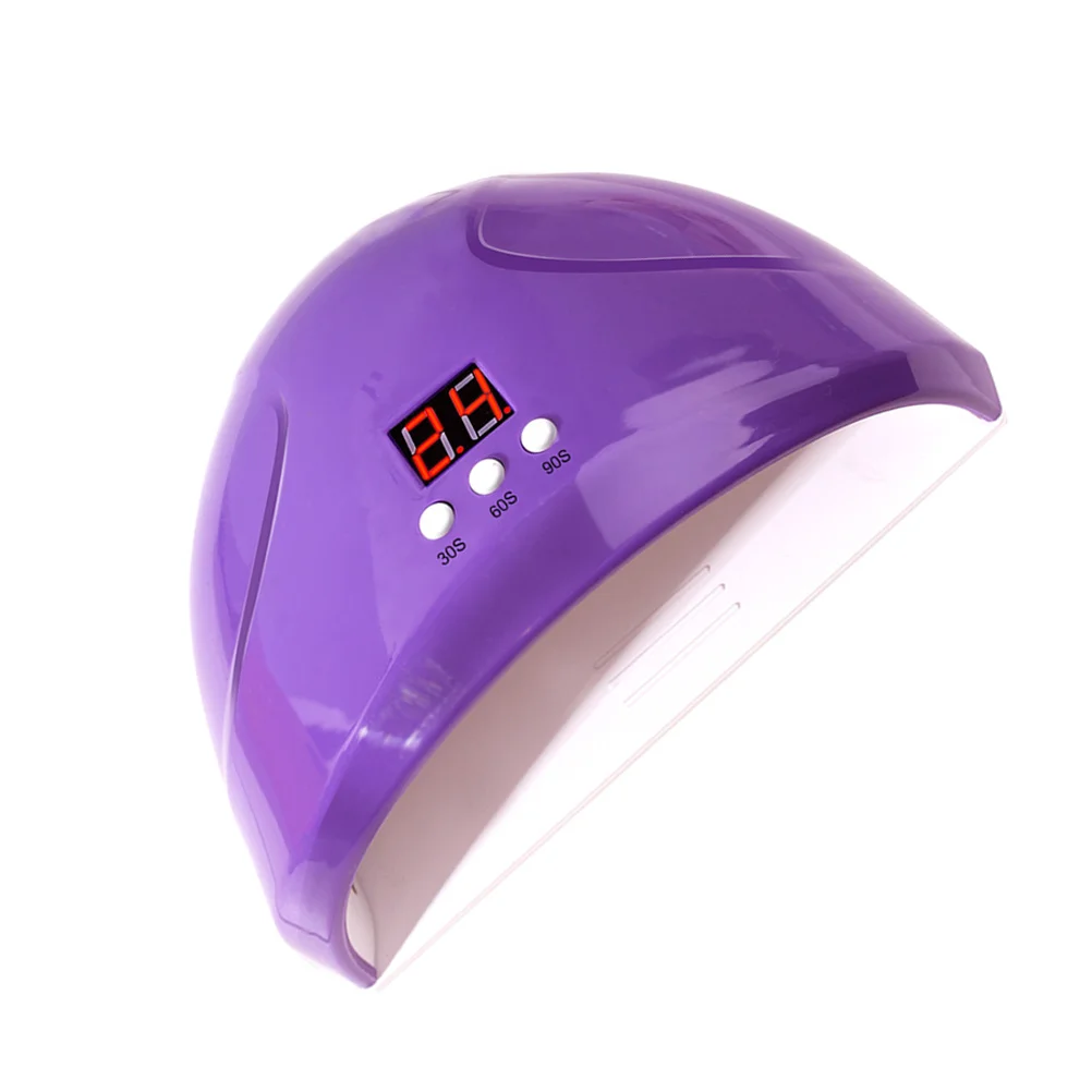 Lampa do paznokci 36W z inteligentnym czujnikiem, suszarka do żelu UV LED, 3 ustawienia timera 30S/60S/90S, automatyczne włączanie/wyłączanie, wyświetlacz LCD, narzędzie do manicure