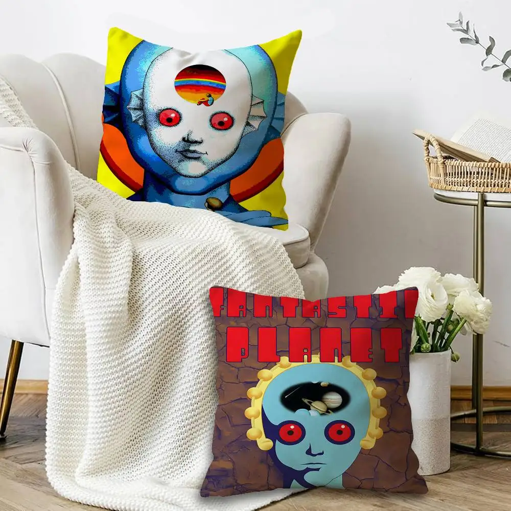 Fantastic Planet New Personalized Pillow Dust Cover Bedroom Kids Party Decoration Pillowcase Birthday Children Gift