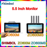 Shimbol ZO600MS 5.5 Inch Dual-Band Wireless Recording Monitor 2000nit Full HD IPS Touch Screen Camera Field Monitor