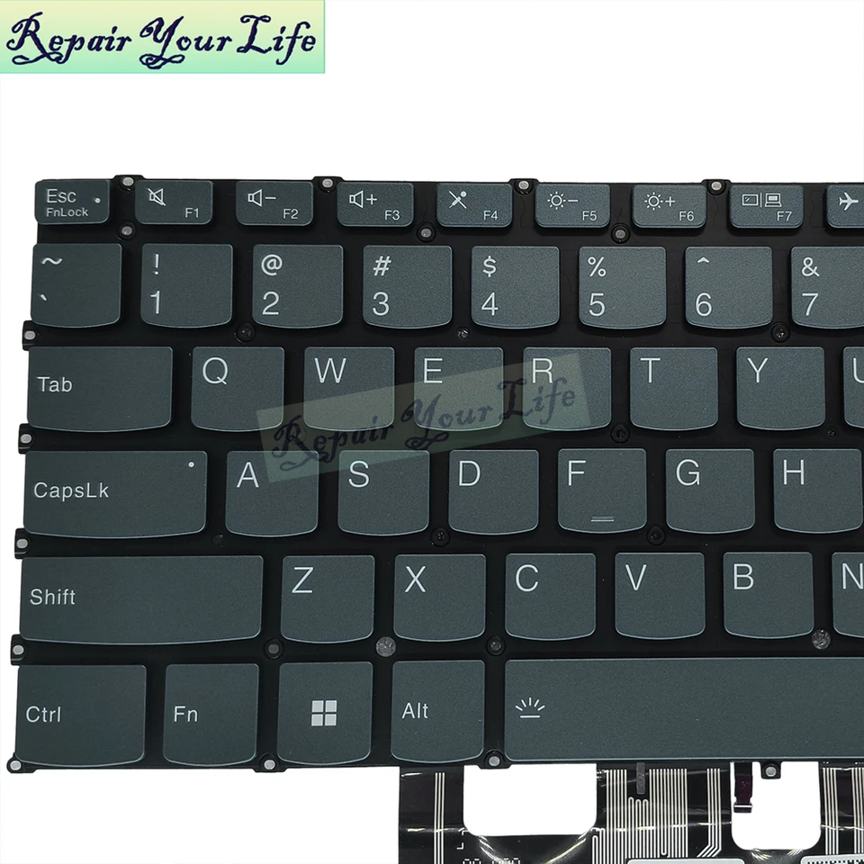 Lenovo用バックライト付きキーボード,LenovoYoga 7,14dial7,14arb7