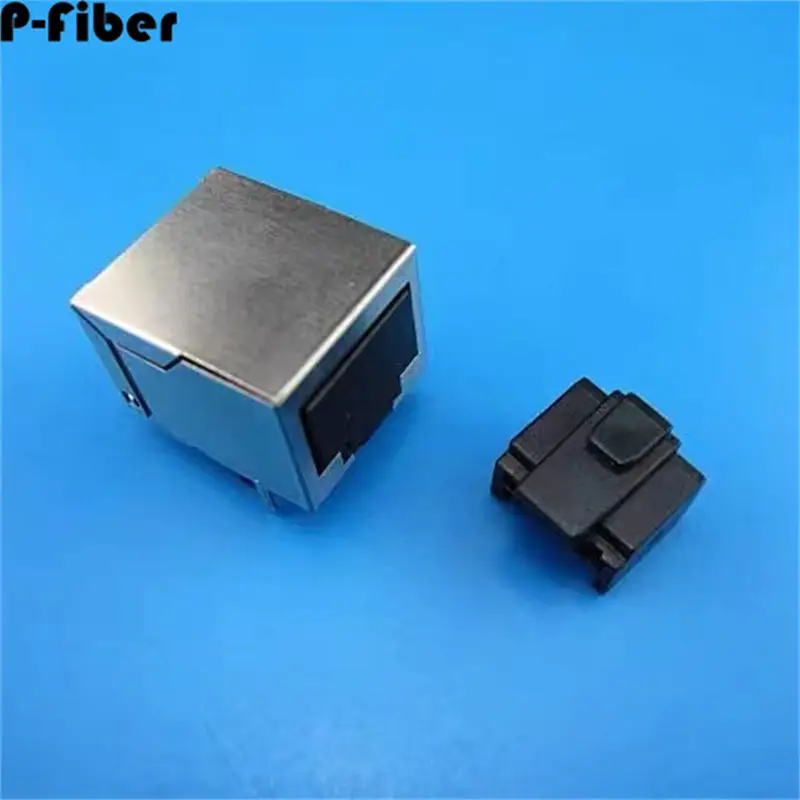 RJ45 mesh port dust cover 50pcs RJ45 hole plug pju-45 black mesh port cover with handle