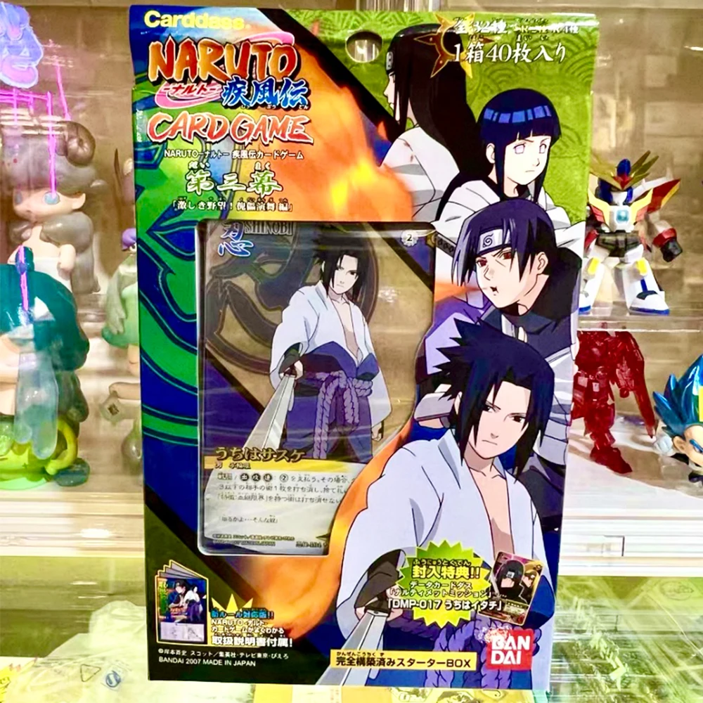 

Bandai Anime Naruto Card Deck Act3 Rare Sasuke Itachi Collection Cards Flash Playing Card Toy&Hobby Birthday Gifts For Kids