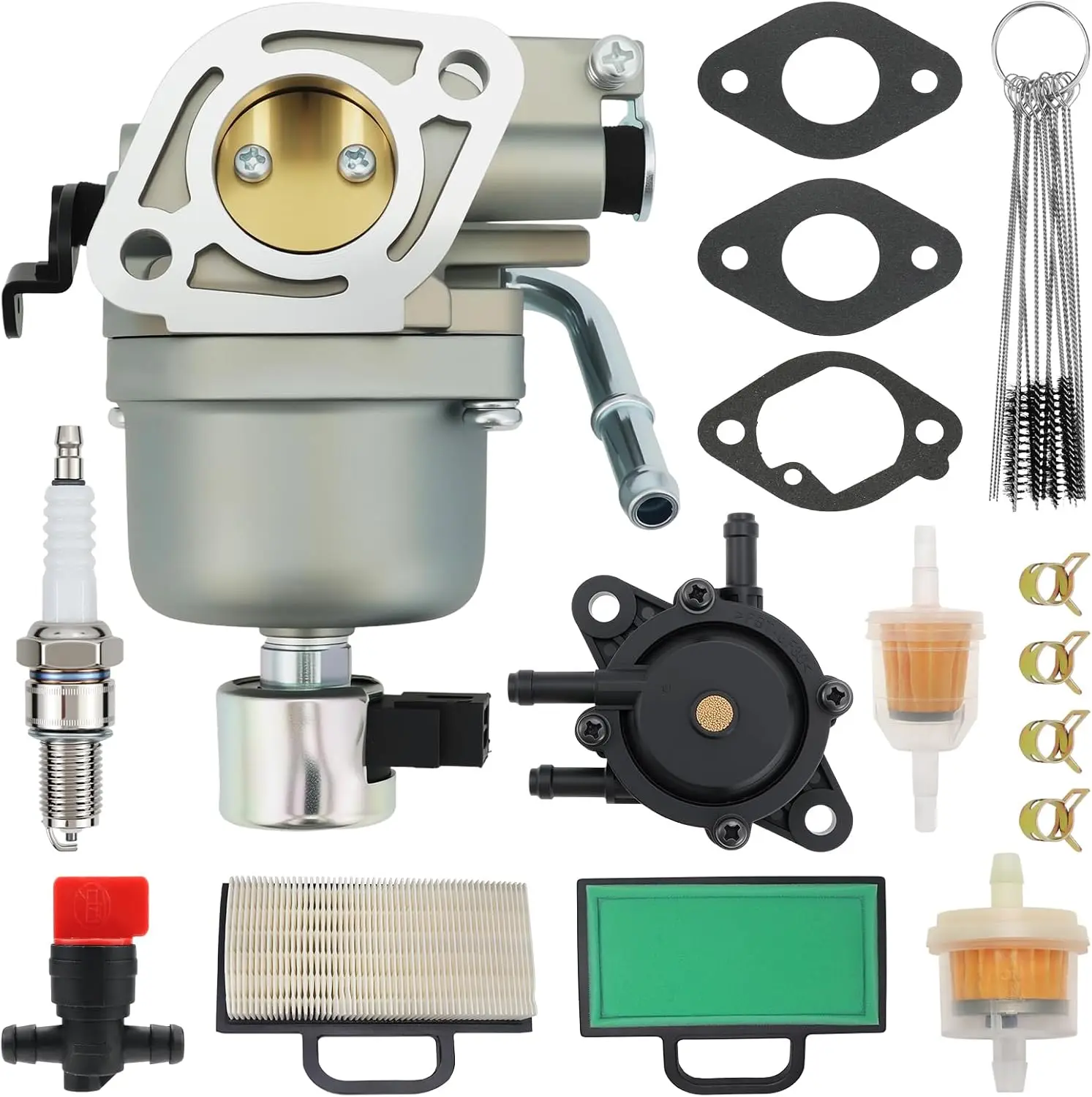 699807 Carburetor for Briggs Stratton 74592  Tractor Carb 4025A7-0224 4035A7-0409 20HP Engine with Air Fuel Filter and Fuel Pump