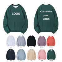 Autumn and Winter Men's and Women's Milk Silk Round Neck Hoodie Customized Printed Logo Embroidered Name Running Sports Hoodie