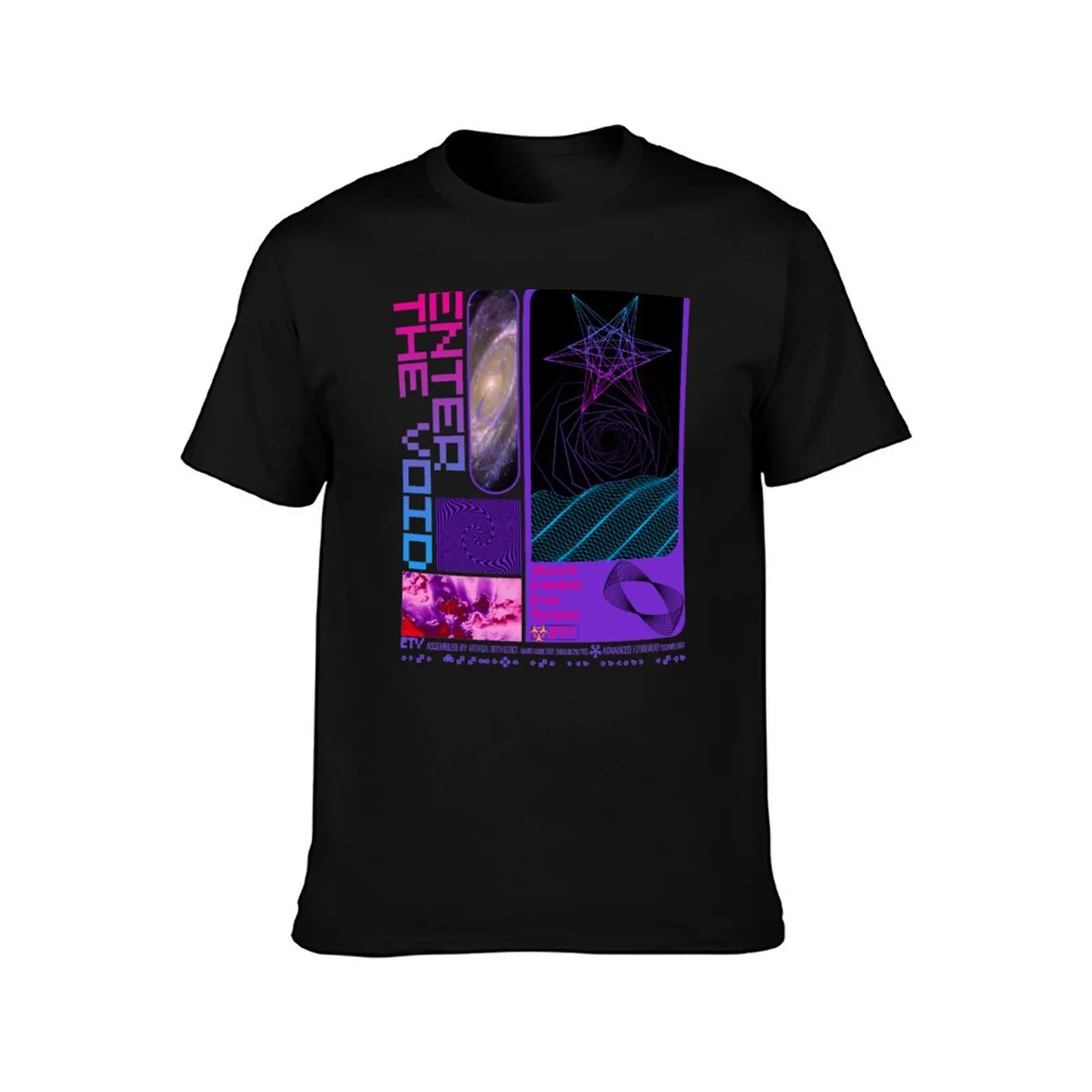 Enter the Void T-Shirt Big Size Simple T-Shirt