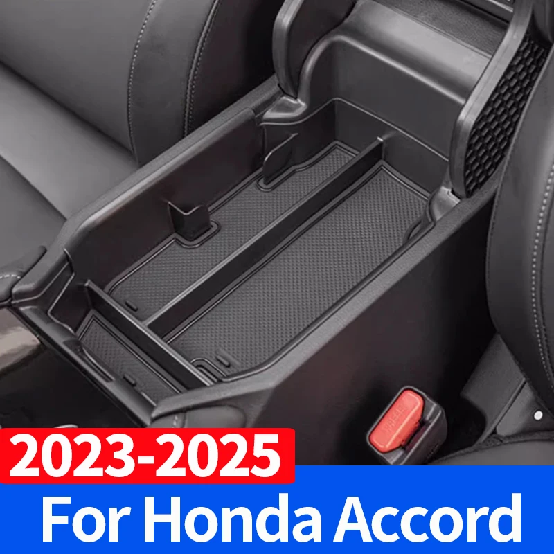 

Compatible with Honda Accord 2023 2024 Center Console Organizer 11th Gen Accord Armrest Storage Tray ABS Plastic Material Pallet