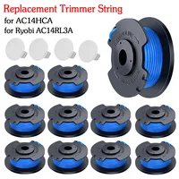 For Ryobi One+ Spool & Line For Ryobi AC14RL3A/AC14HCA For Cordless Grass Trimmer Blade Cutter Lawn Trimmer String Trimmer Spool