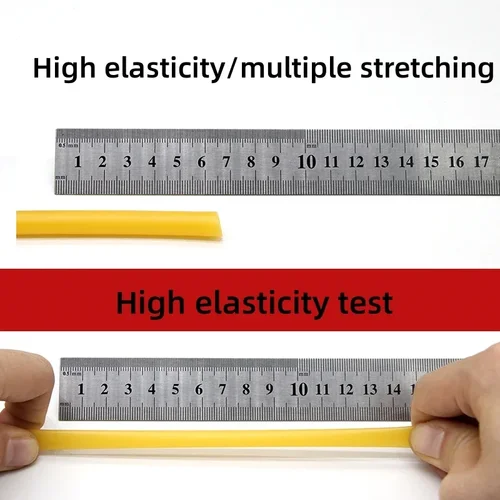 Imagen 2 del producto Mangueras de goma de látex Natural de 1/5M, tubo médico quirúrgico elástico de alta resistencia, tirachinas, aplicación de equipo de laboratorio de Fitness
