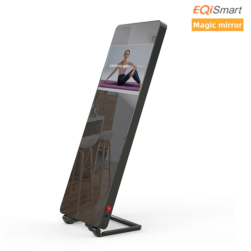 Home Mirror 15.6 In Display Fitness Wifi Connected Smart Mirror Body Building New Fashion Workout