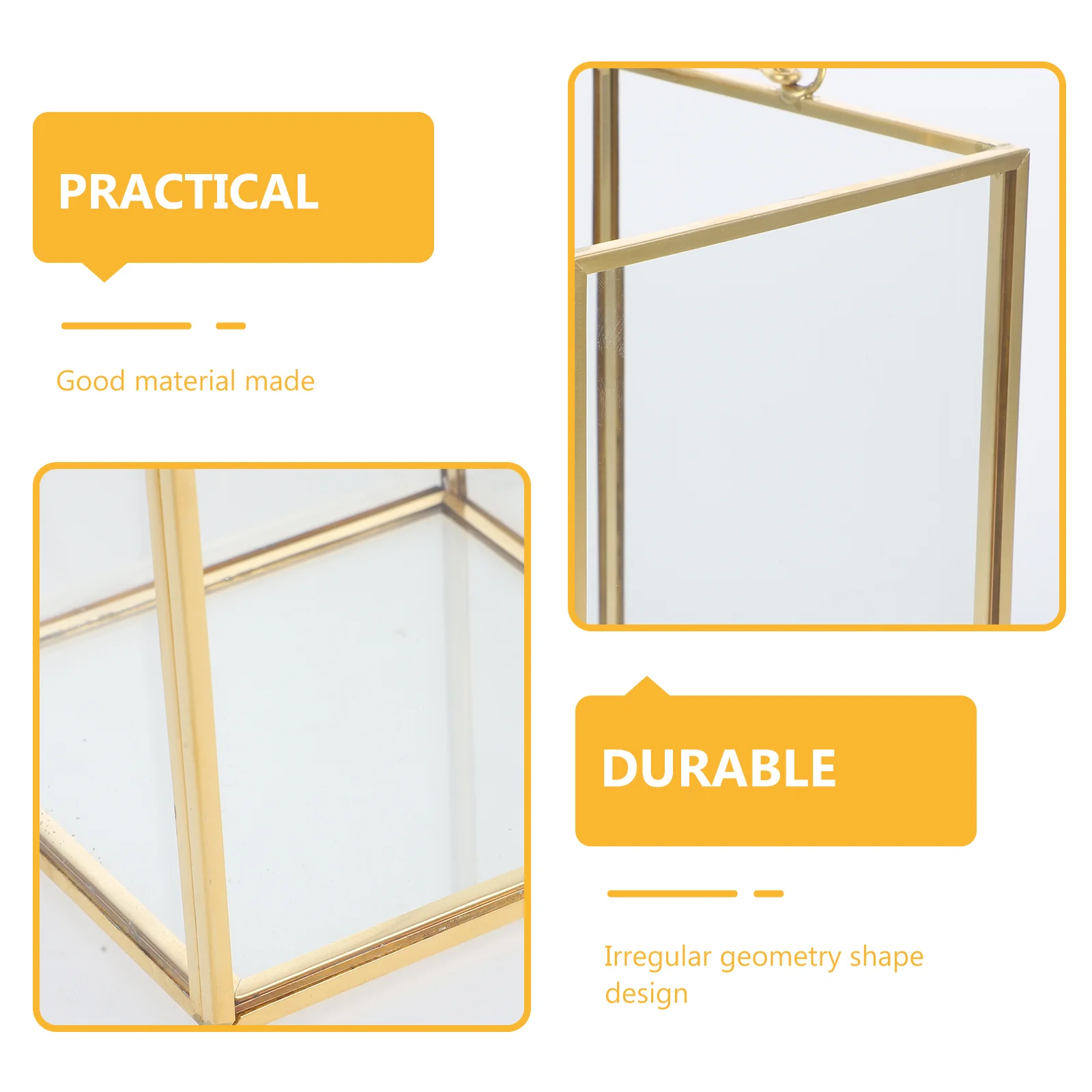 

Minimalist Home Decor Holder Windproof Candleholder Decors Metal Candleholders