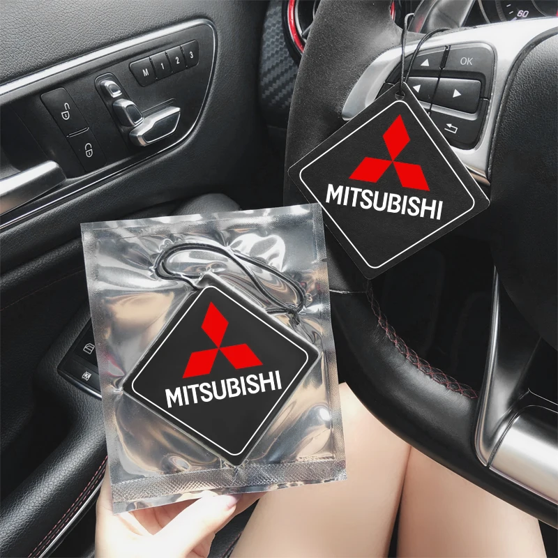 Ambientador colgante de aromaterapia para coche, bolsita de grano de madera de larga duración para Mitsubishi Outlander, todos los modelos, accesorio Interior