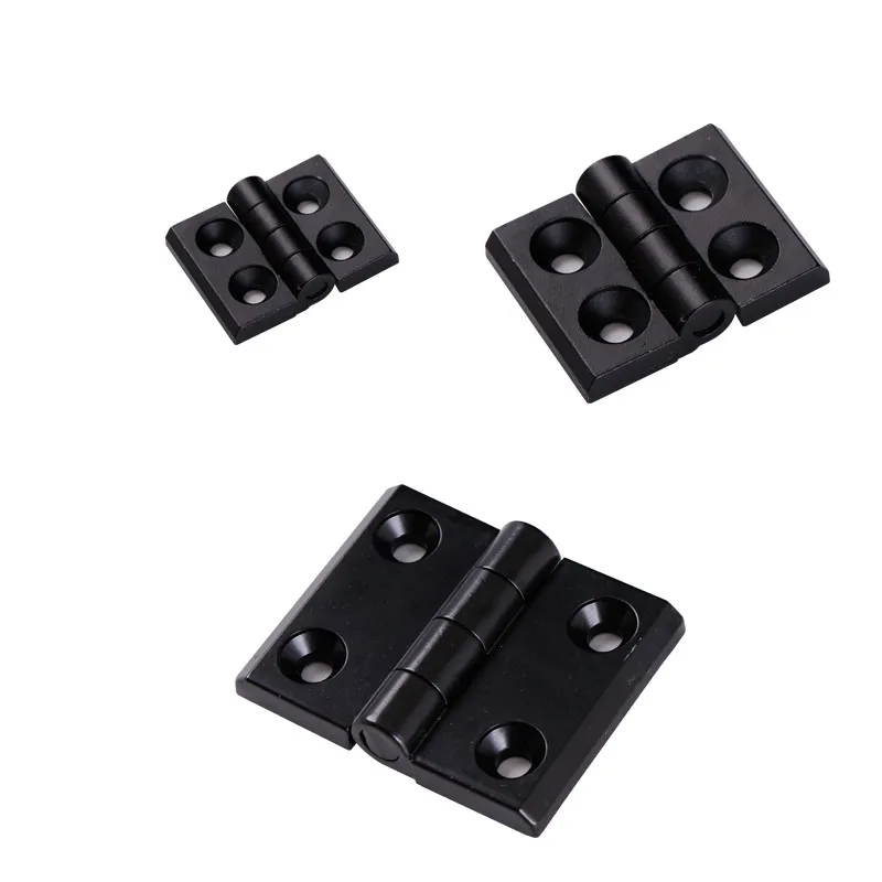 10PCS Aluminum Extrusion Profile for 2020 3030 3040 4040 Metal Hinge Zinc Alloy Hinge With Screw and Nut