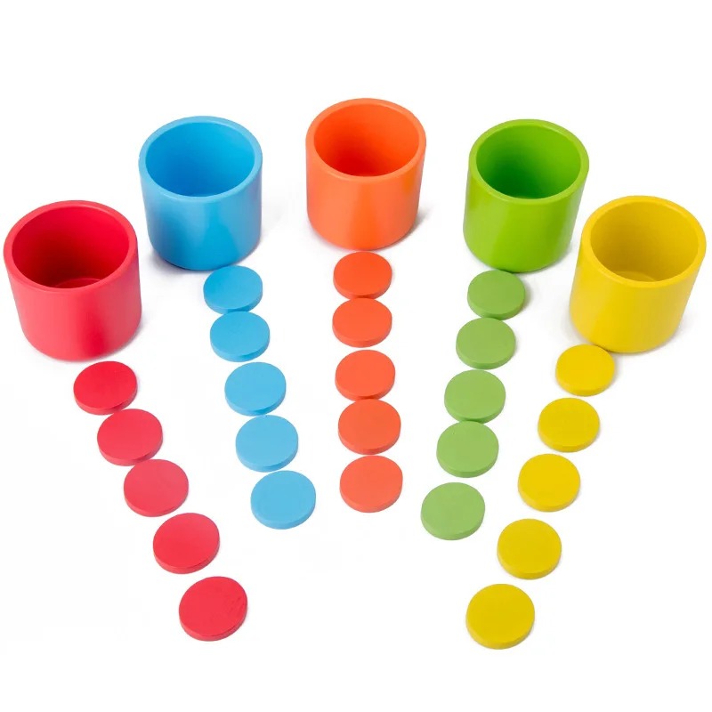

Children's color and shape classification Learning 1pc box Exercise Fine hands-on brain cognitive puzzle class