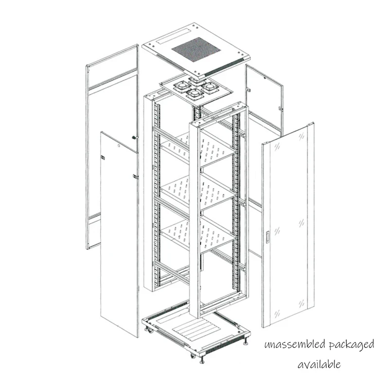 Chassis \ Wall Mounted Server Rack Cinet U Steel Material Data Center Direct Inventory