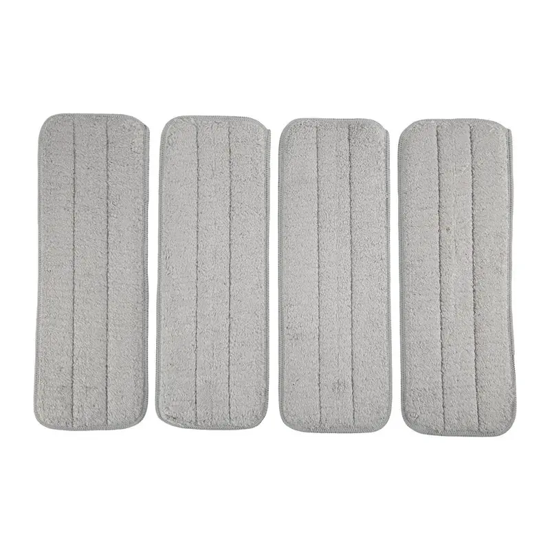 A44Z-4Pcs Durable Cleaning For Deerma Tb500 Spray Water Mop Swivel 360 Cleaning Cloth Replace Cloth 355X120mm