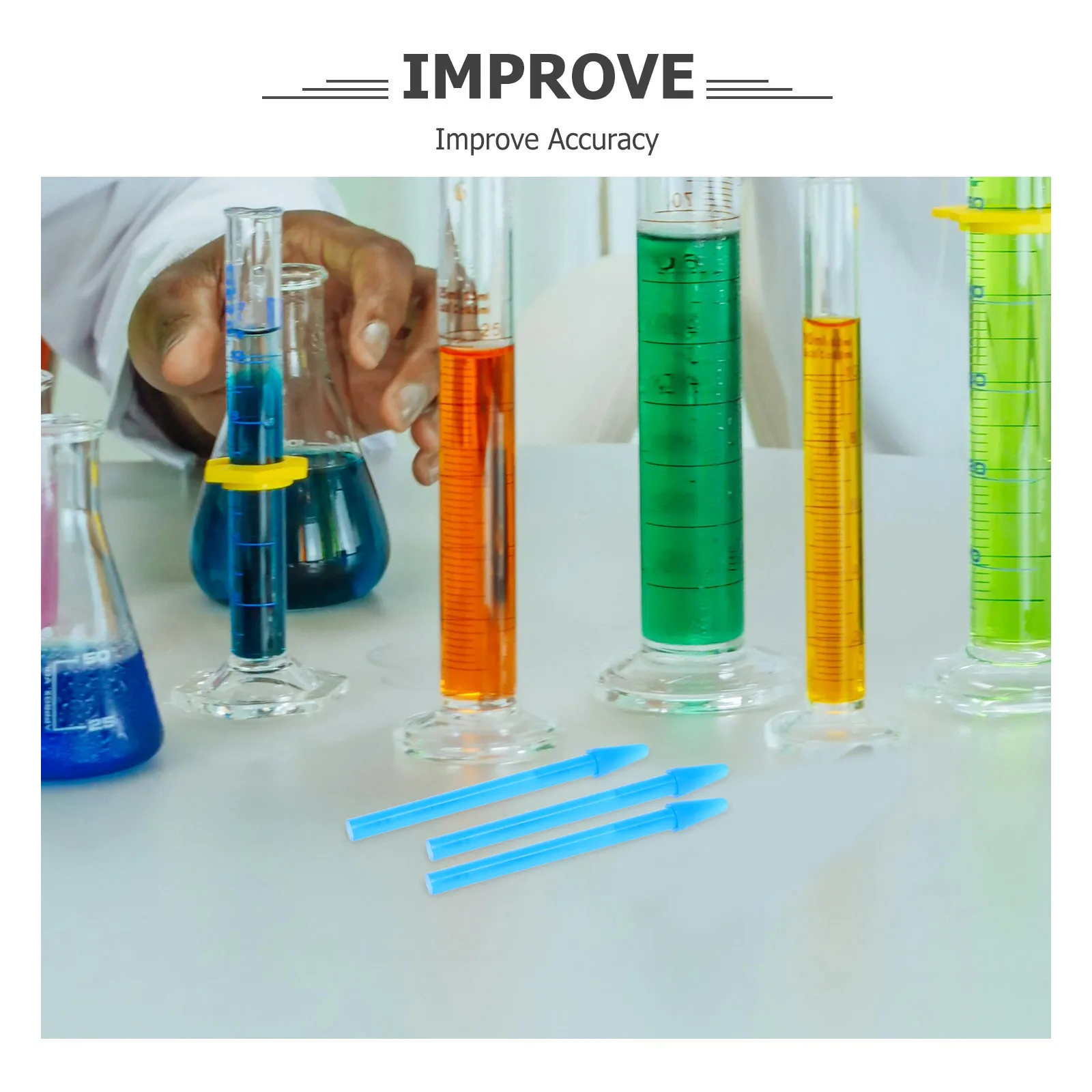 100Pcs Lab Grinding Rods for 1.5ml Tubes Tissue Grinder Pestle Plastic Sample Grinding Sticks for Efficient Sample Preparation