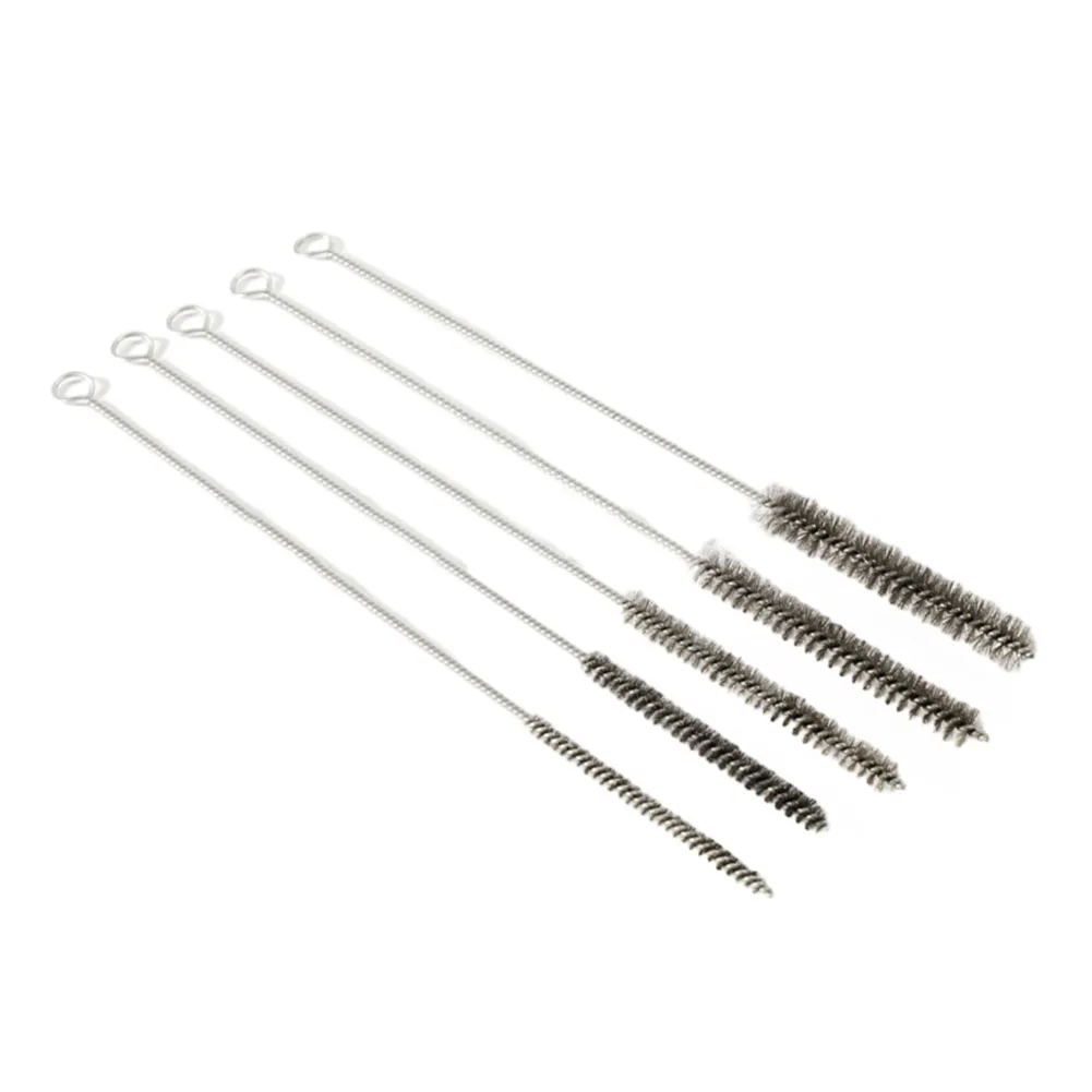 Cleaning Brushes Sets Stainless Steel Brass Cylinder Wire Tube Pipe Cleaning Brush Paint Spray Guns. Cleaning Brush Hand Tools