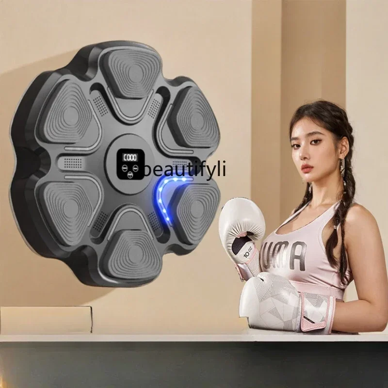 

lt Intelligent Music Boxing Target Target Machine Electric Fitness Dynamic Sanda Training Equipment