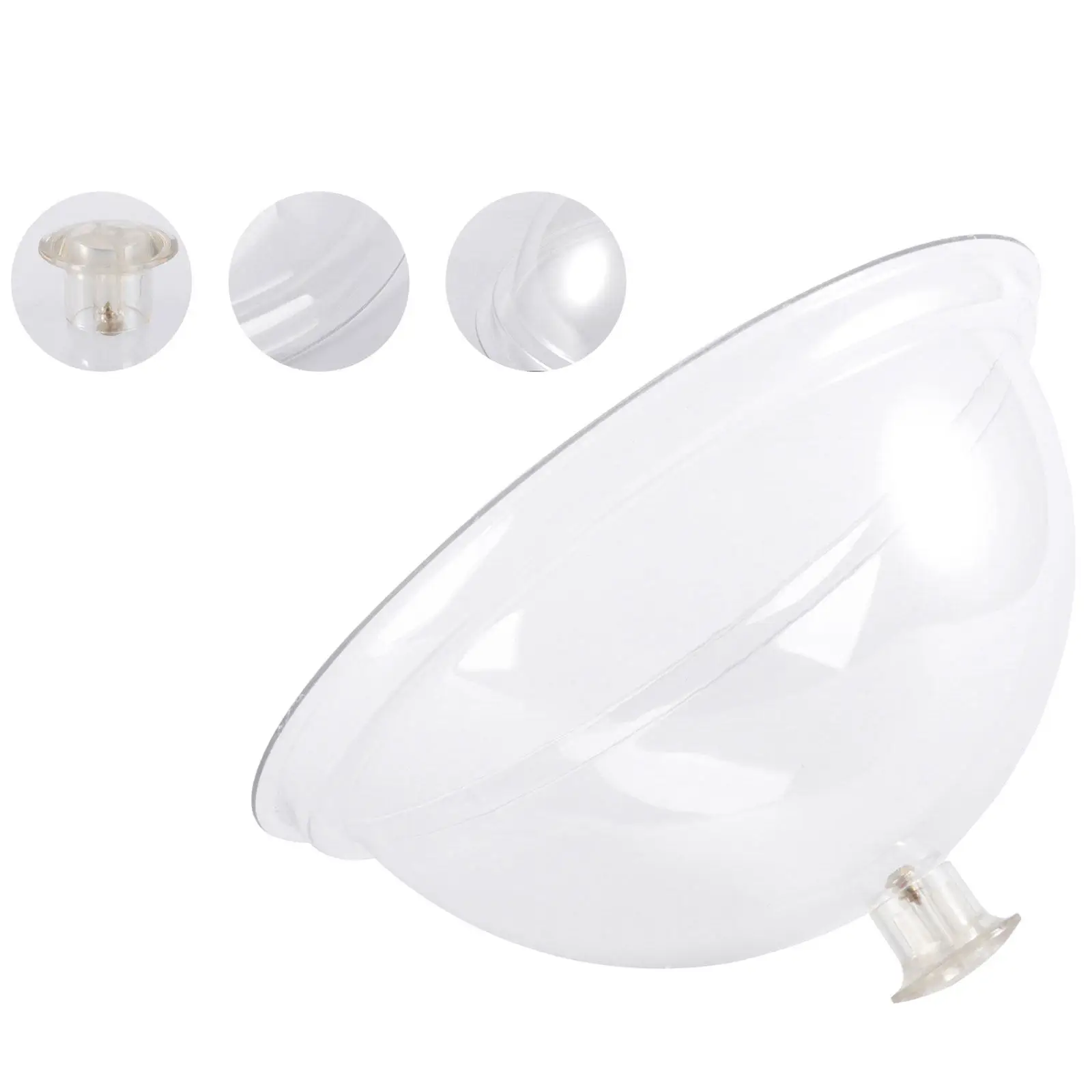 1Pcs Heavy Duty Acrylic Food Tent Insulation Cover 8Inch 21Cm for Grilled Sandwiches Cookouts Catering Campers