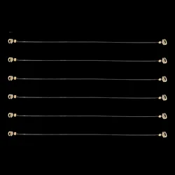 6pcs Invisible Wire Fish Line for Hair Extensions 3 Colors Available Hairpieces String Replacement