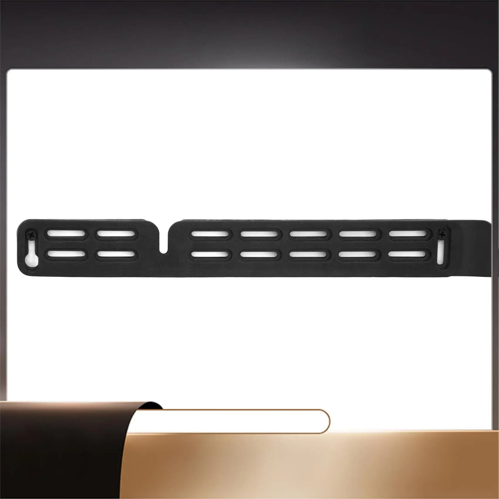 

Wall Mount Bracket Aluminum Alloy Bracket For Sonos Arc Sound Bar Black-X64A