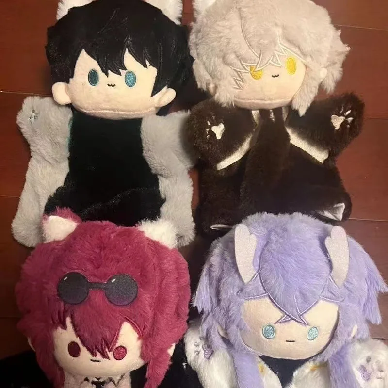 Game Honkai: Star Rail Kafka Jing Yuan Dan Heng Imbibitor Lunae Bailu Cosplay Plush Hand Puppet Accessories Prop Xmas Gift