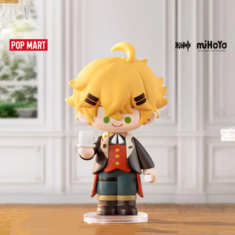 POP MART Genshin Impact Dress-Up Dreams Themed Chibi Series Blind Box Guess Bag Toys Doll Cute Anime Figure Ornaments Collection