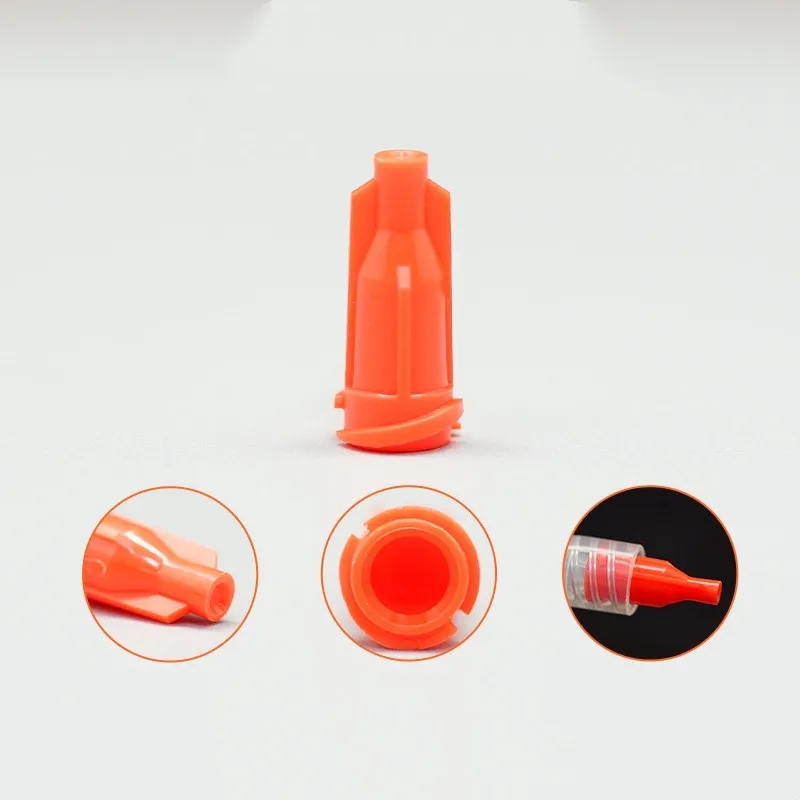 385 pcs Needle Hub Sealing Caps with Durable Plastic Material, ideal for Glue Bottle Sealing and Adhesive Preservation