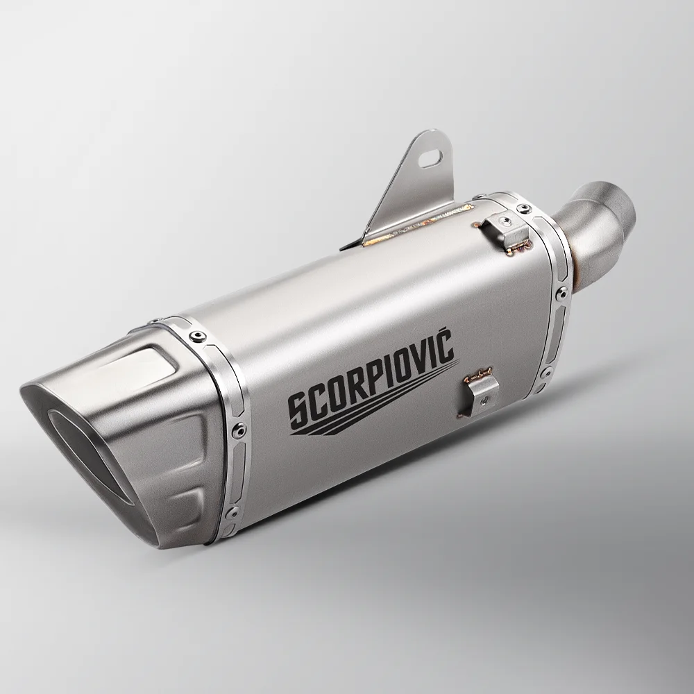 

Motorcycle Exhaust Muffler Mid Link Pipe For QJMOTOR QJ800GS-G SRK800RR Slip on