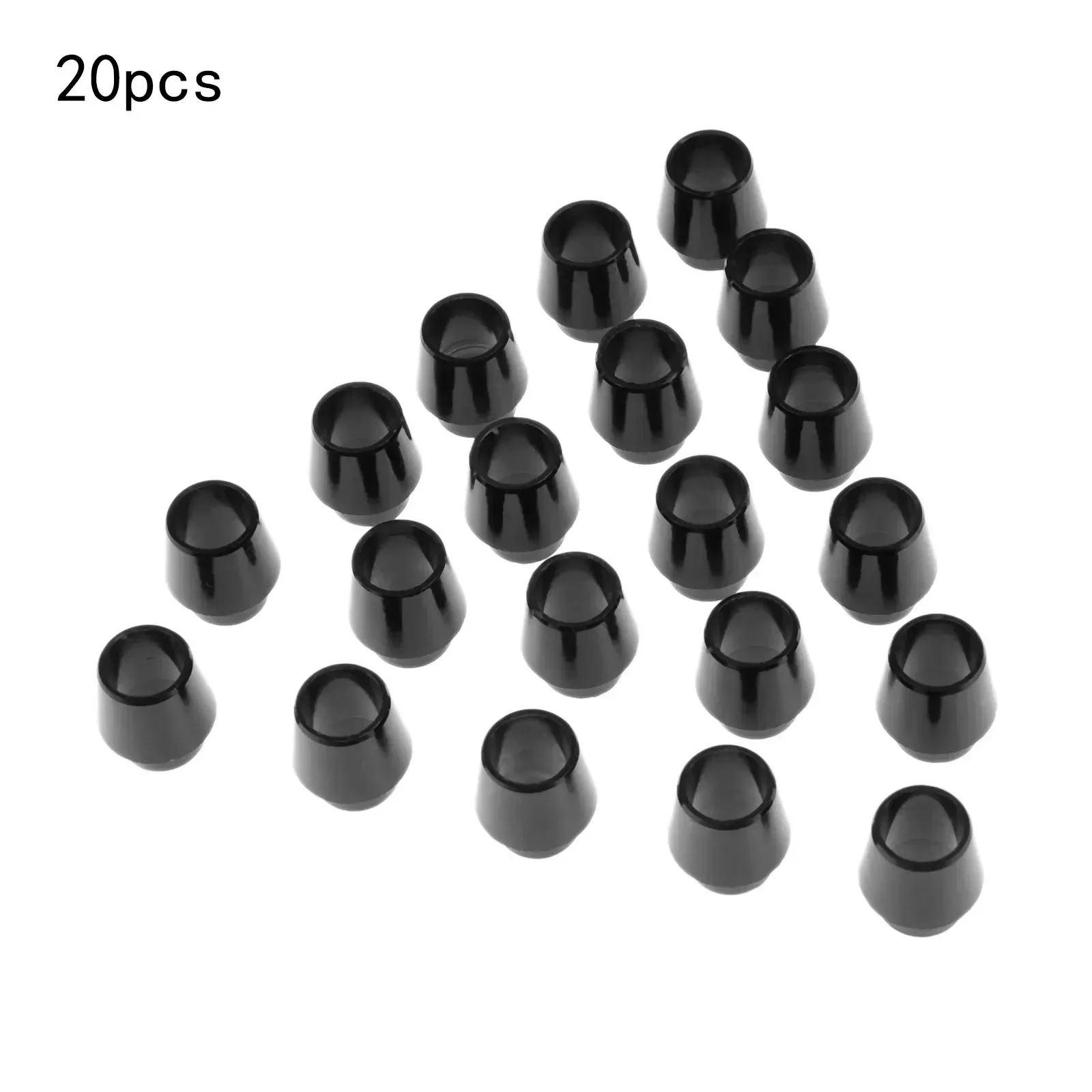 Black 20Pcs Golf Ferrules Replacement for 815 RAZRX-hot2 Shaft Sleeve Adapter Tips Size: 0.335 / 0.350 Golf Accessories