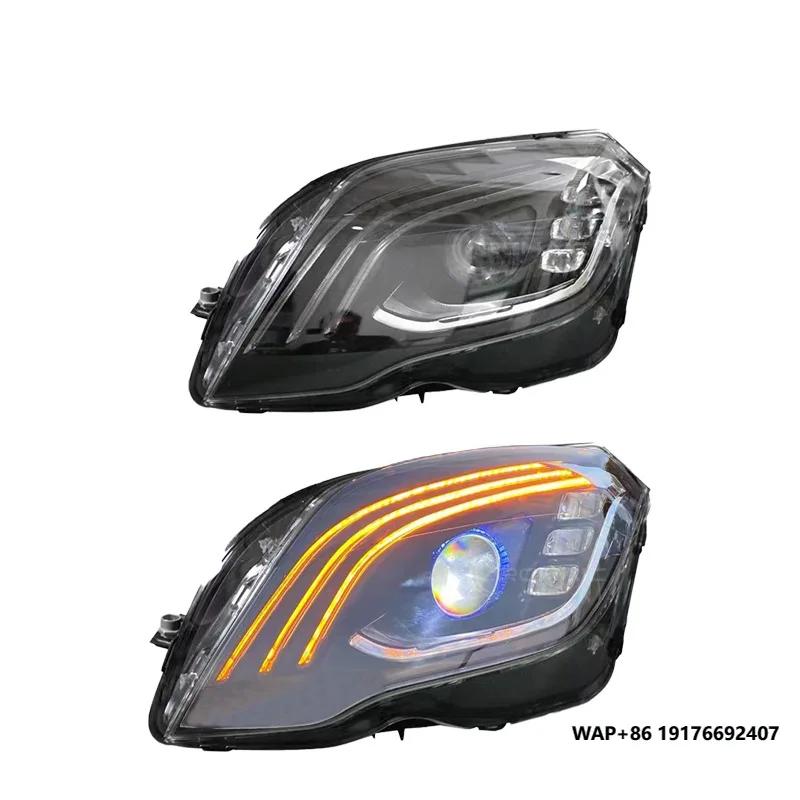 

Archaic Led Headlight for Mercedes benz GLK 2008-2015 Headlight Assembly Modification 'Maybach Headlight with Streamer Steering