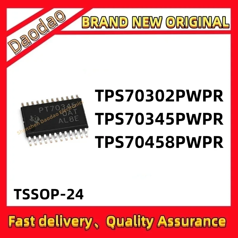 Quality Brand New TPS70302PWPR TPS70345PWPR TPS70458PWPR TPS70302 TPS70345 TPS70458 TPS IC Chip TSSOP-24