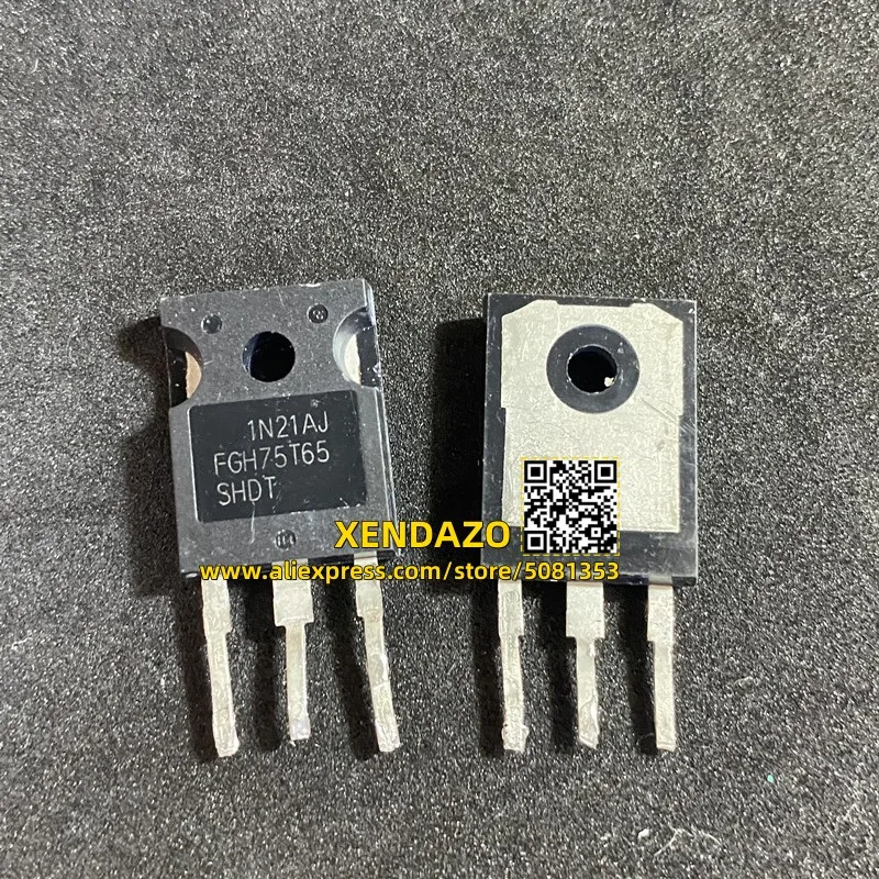 10pieces FGH75T65SHD FGH75T65UPD FGH75T65 SHDT MQDT FGH75T65SQDT FGH75T65SQD 650V 75A IGBT TO-247