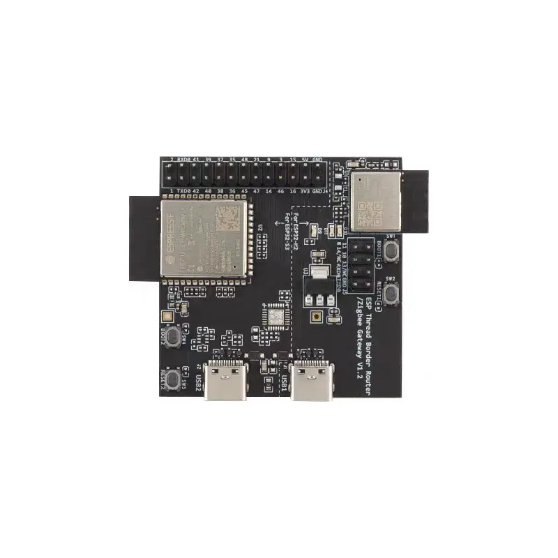 ESP32-S3+ESP32-H2 Dual-Module Development Board with Optional Ethernet Port, Thread/Zigbee