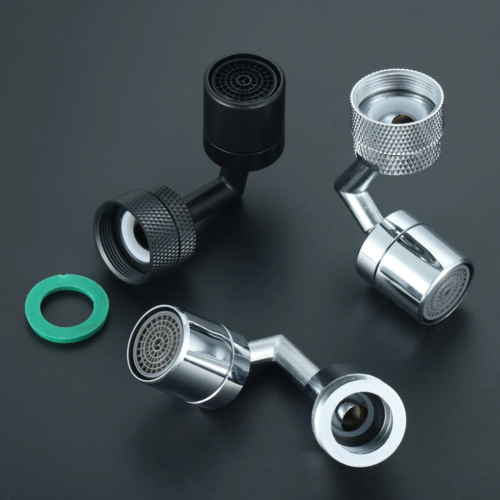 

Смеситель для кухни, ванной комнаты, туалета, аэратор 720р ° Поворотный фильтр от брызг, кран, распылительная головка, гибкий адаптер для удлинителя крана, пенопластовая насадка