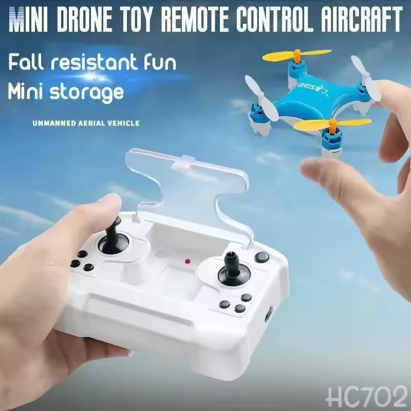 דרון מיני מטוס שליטה מרחוק חדש צעצוע לילדים מיקרו מטוס קוואדקופטר גובה קבוע