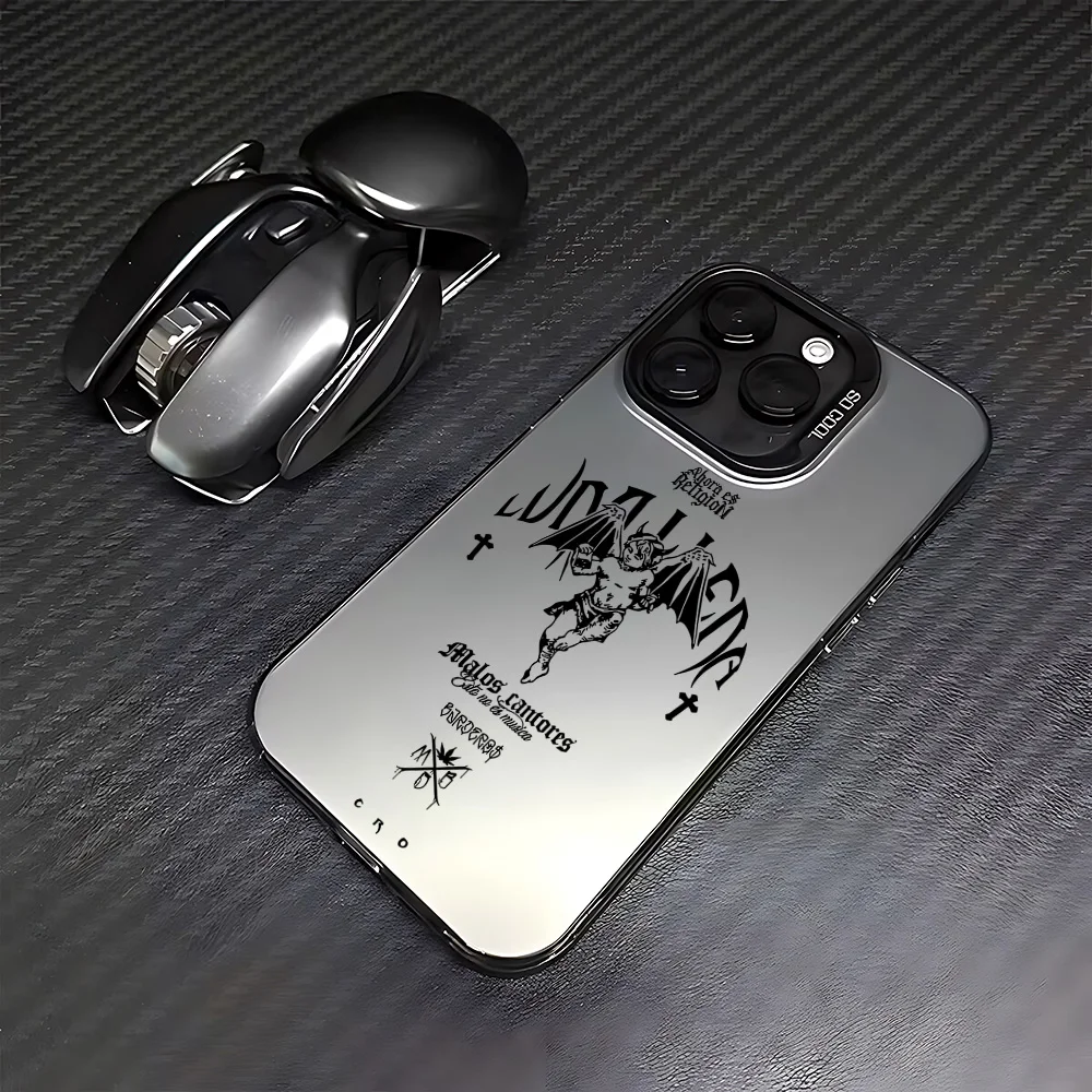 B-BarDerOs C-CRO Logo Phone Case For iPhone 16e 16 15 14 13 12 11 mini Pro Max X XR XSMAX 8 7 Plus Anti Fall Matte Back Cover