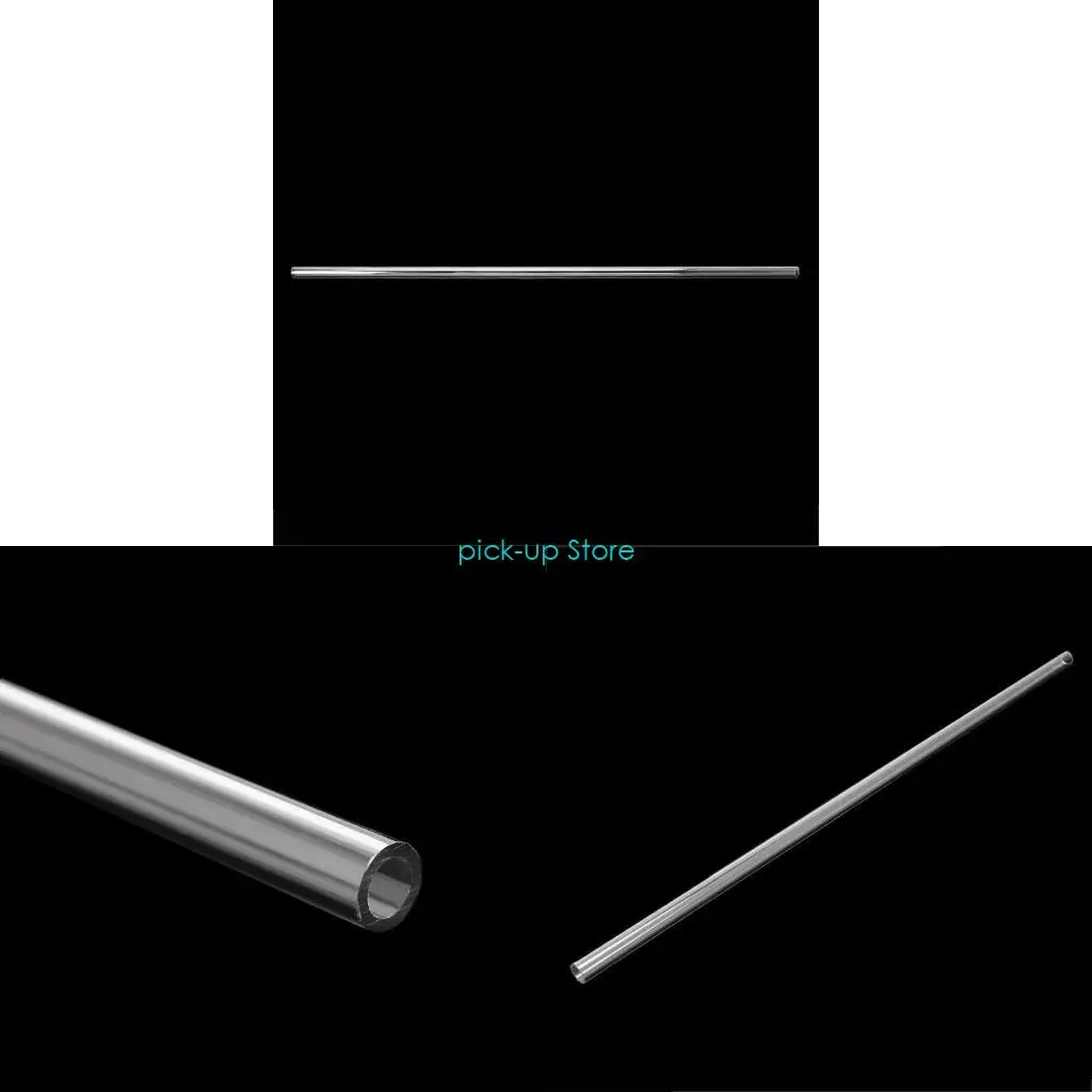 

Q5WA OD 12mm 14mm 16mm Transparent Hard Tube PETG Tubes For PC Water Cooling 50cm