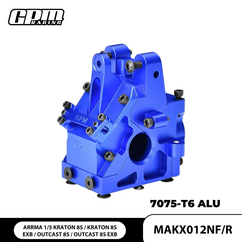 

Передняя/задняя коробка передач из сплава GPM 7075, для ARRMA 1/5 Kraton Outcast 8S EXB ARA310935