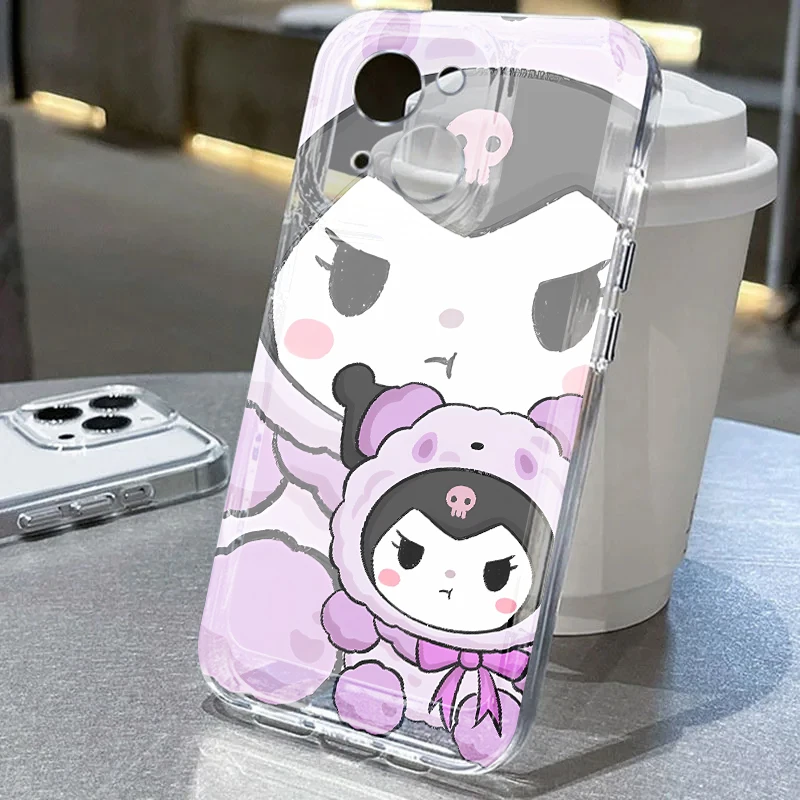 حافظة هاتف ناعمة شفافة لهاتف Honor 90 Lite X8b X9b Y9 Prime 2019 X9a X7b Sanrio Melody Cinnamoroll