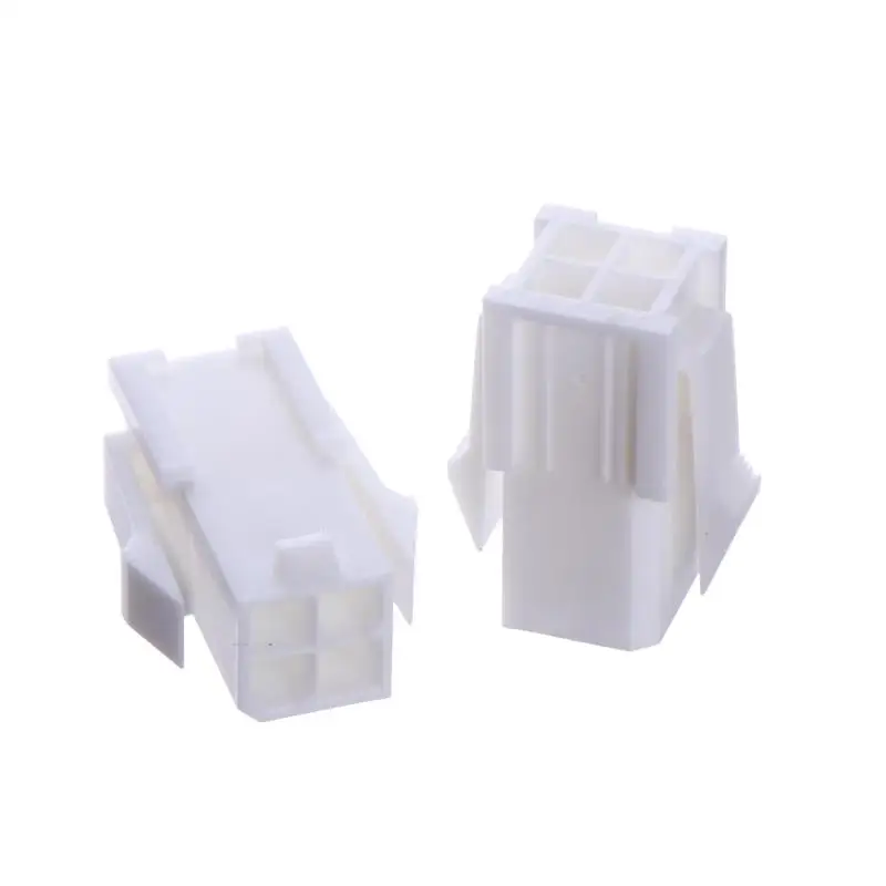 Molex 3901 2046 Housing Mini Fit Jr 4Pin 4.20mm Pitch Wire To Board Shell For Industrial Electronic Wiring