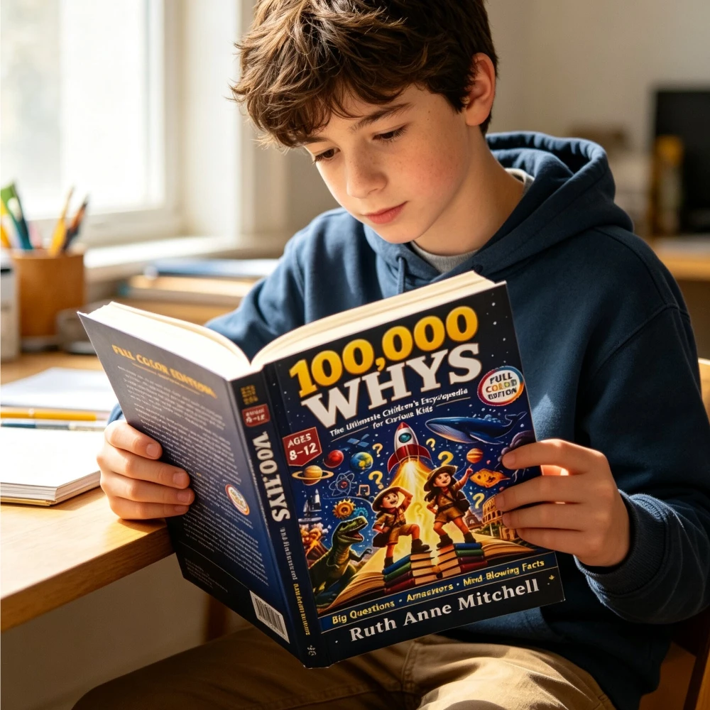 100000 Whys The Ultimate Children's Encyclpedia For Curious Kids Book For Ages 8-12
