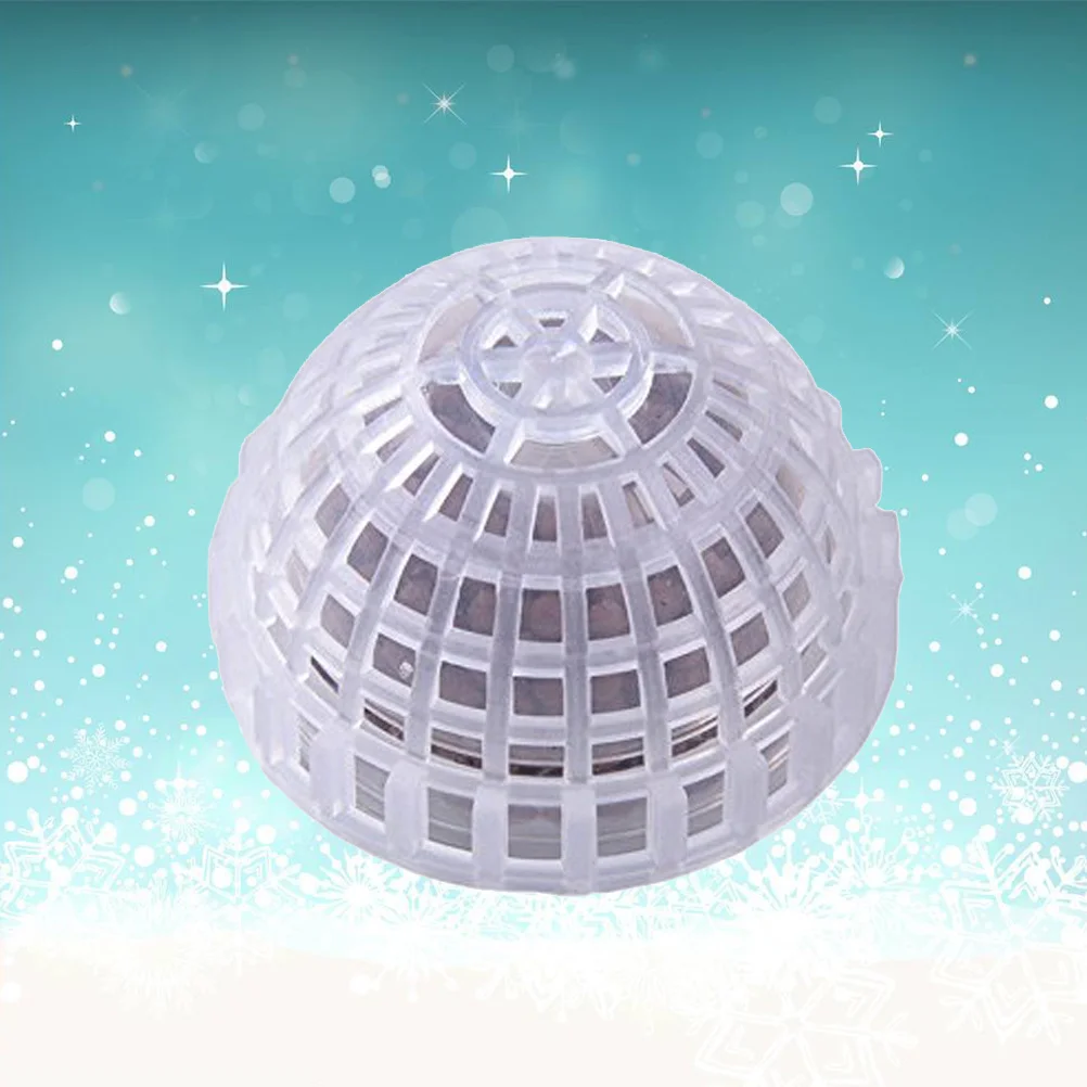 

Aquatic Shrimp Habitat Transparent Decorative Ball For Aquarium Filter Media Moss Plant Water Purifying Fish Tank Ornament