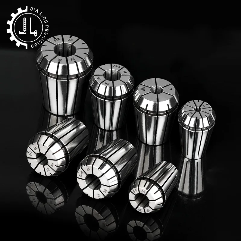 1pcs ER11 ER16 ER20 ER25 ER32 ER40 Spring Collet Lathe Chuck Holder for Milling Machine