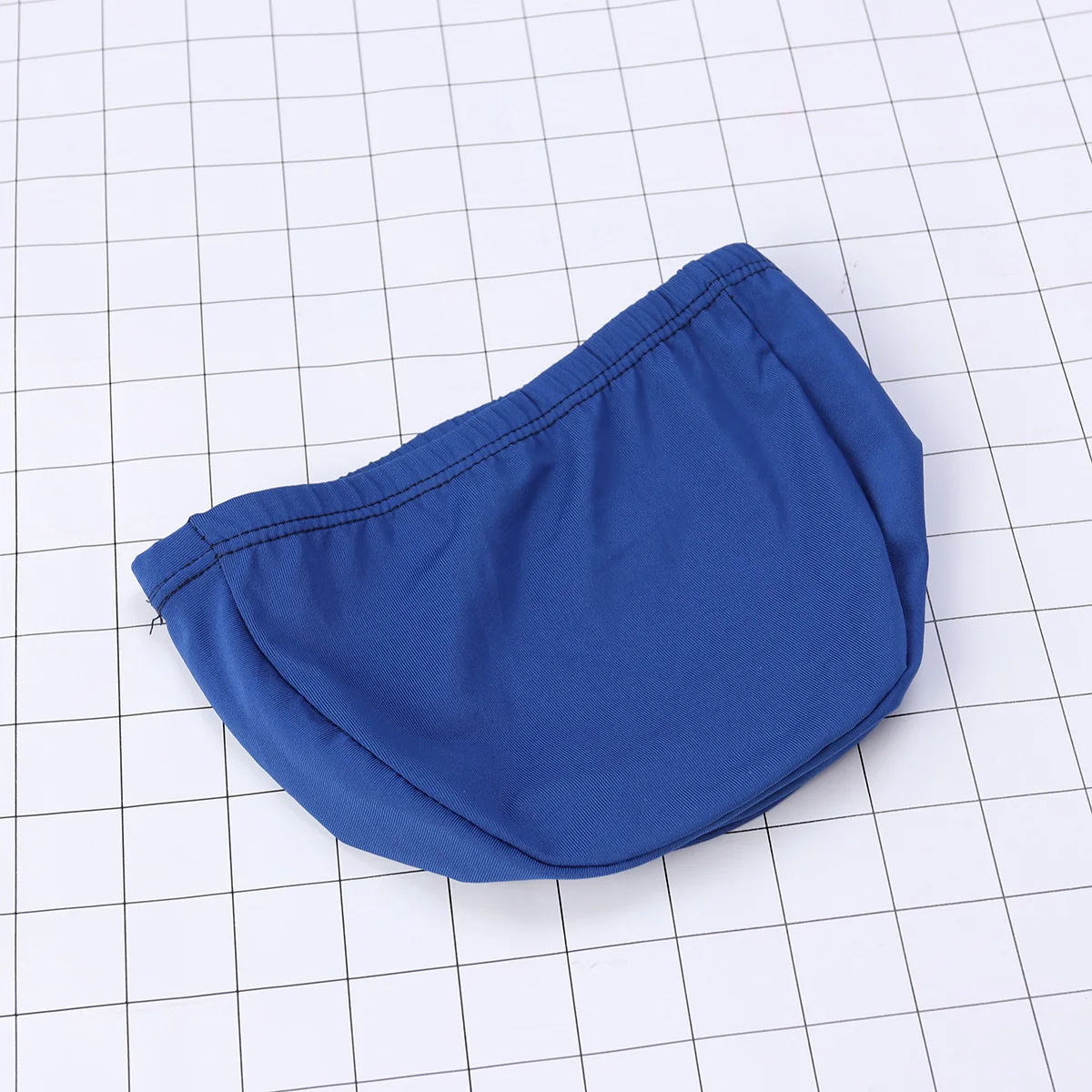 

One Size Adult Swim Cap Soft Polyester Cloth Material for Men and Women Swimmers Anti-Slip Secure Fit Swimming Hat for Pool