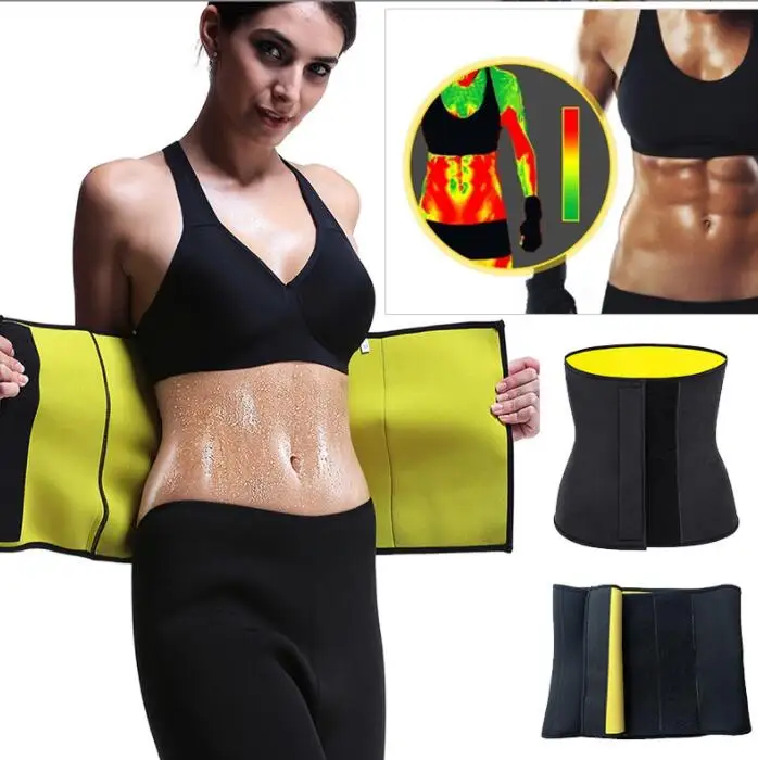 neoprene sauna shaper waist trainer corset sweat sSexy Body Shapers Trimmer Tummy Slimming Belt Boned Postpartum Corset Shaper