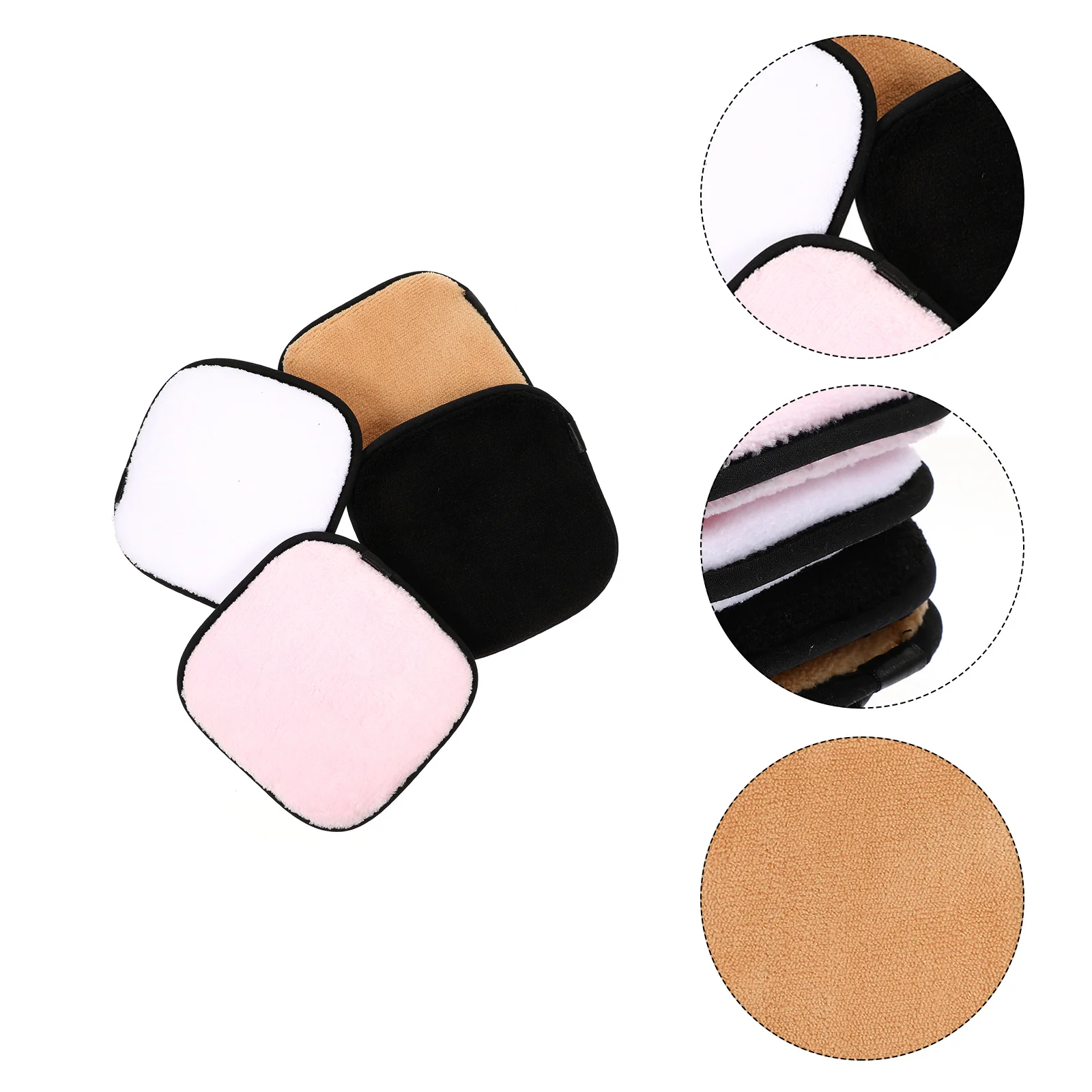 4 stücke Platz Reinigung Puff Super Reinigung Schwamm Für Gesicht Peeling Puff Make-Up Entfernung Waschen Werkzeug Gesichts Schwamm