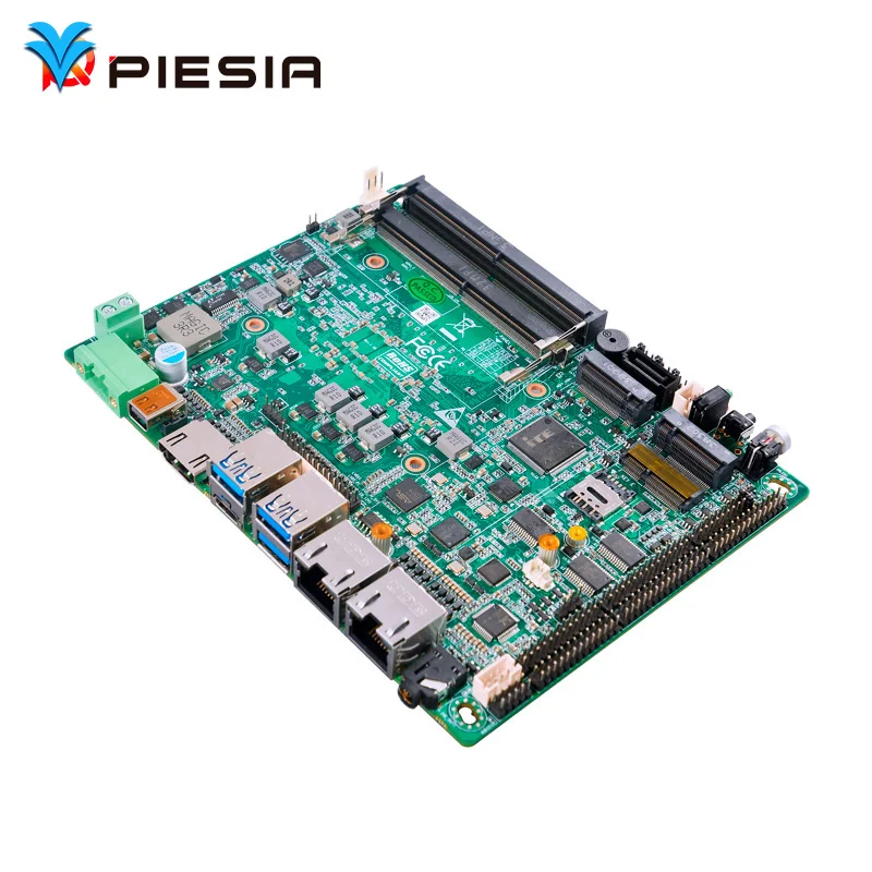

Piesia 12th 13th Gen I3 I5 I7 IoT Embedded Computer PC Mainboard 2*DDR5 2 LAN 6*COM CAN 4K 3.5 Inch Industrial Motherboard
